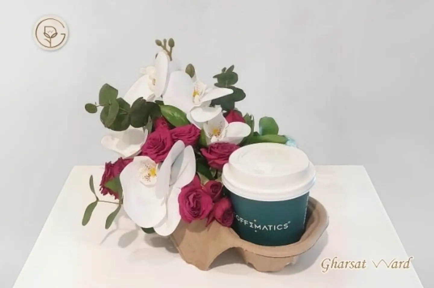مشروب ساخن مع ورد ٠٢