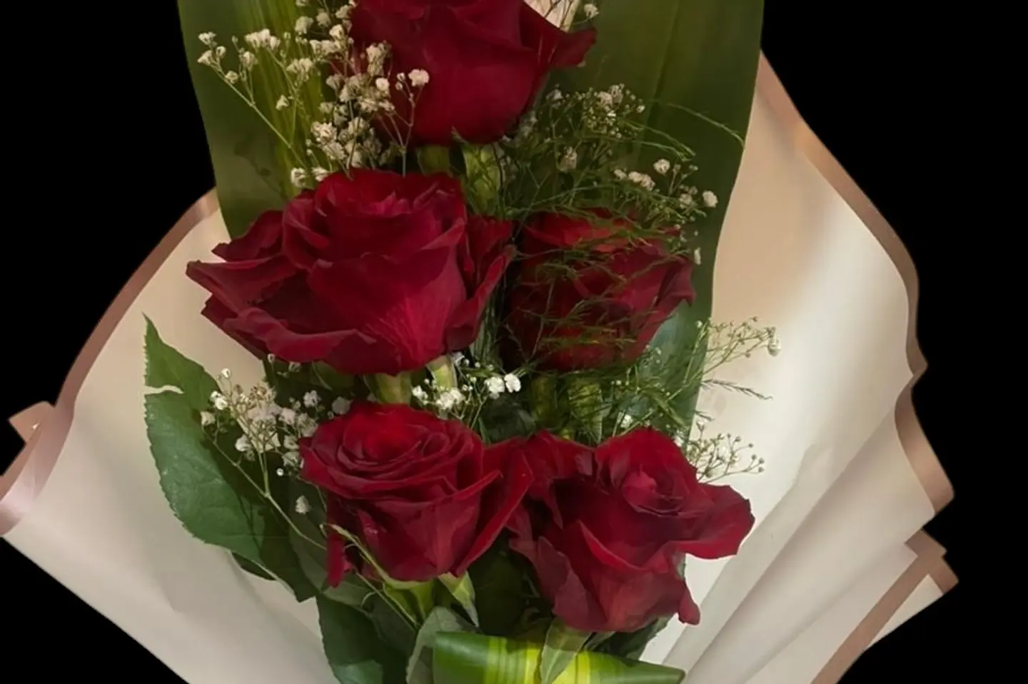 Five Roses Bouquet