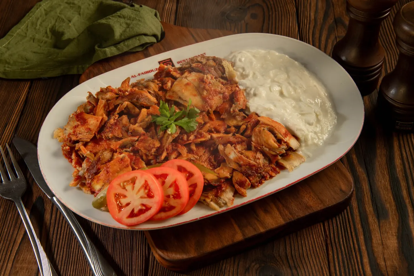 Shawarma Iskender Chicken
