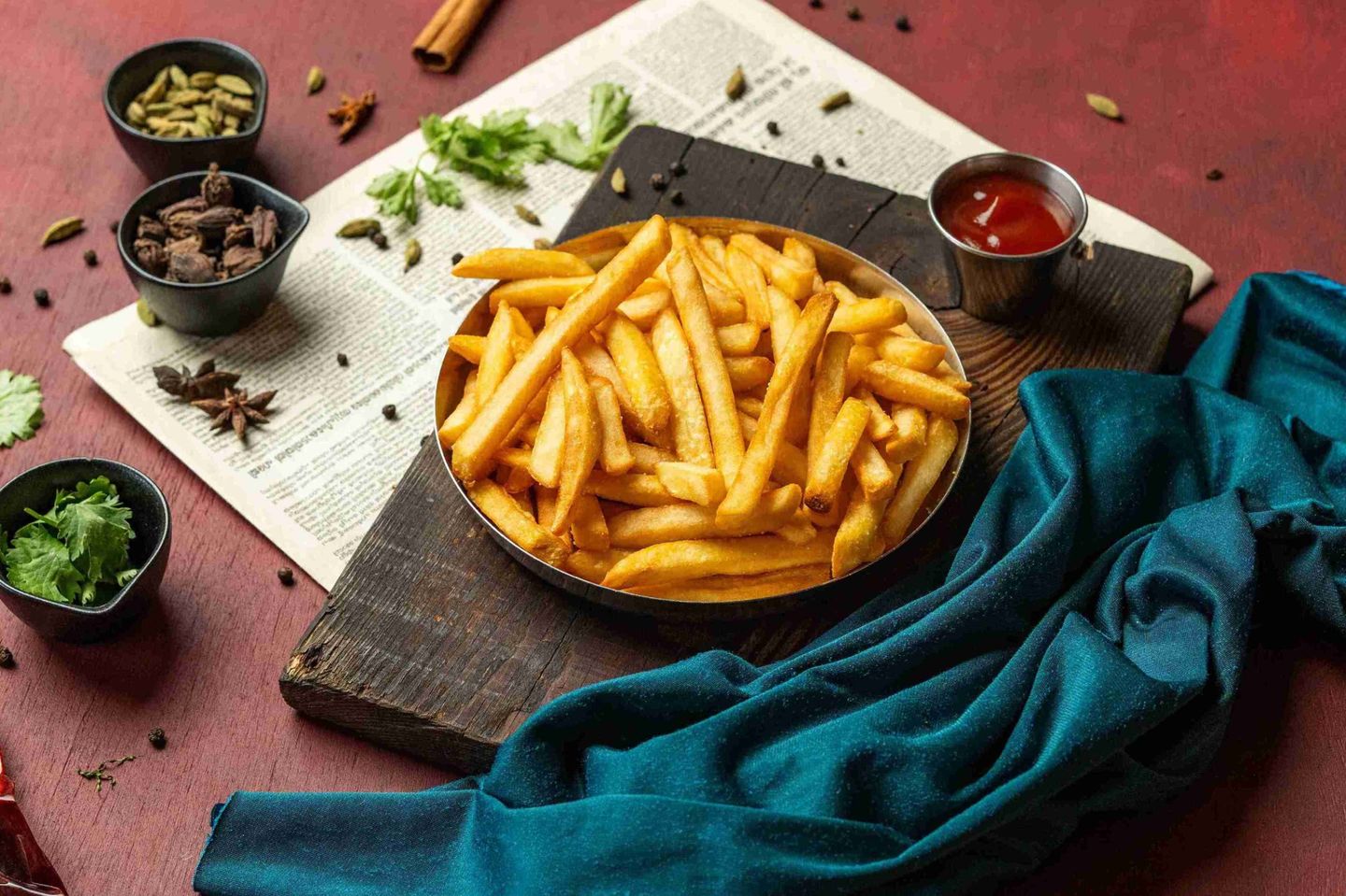 بطاطس مقليه