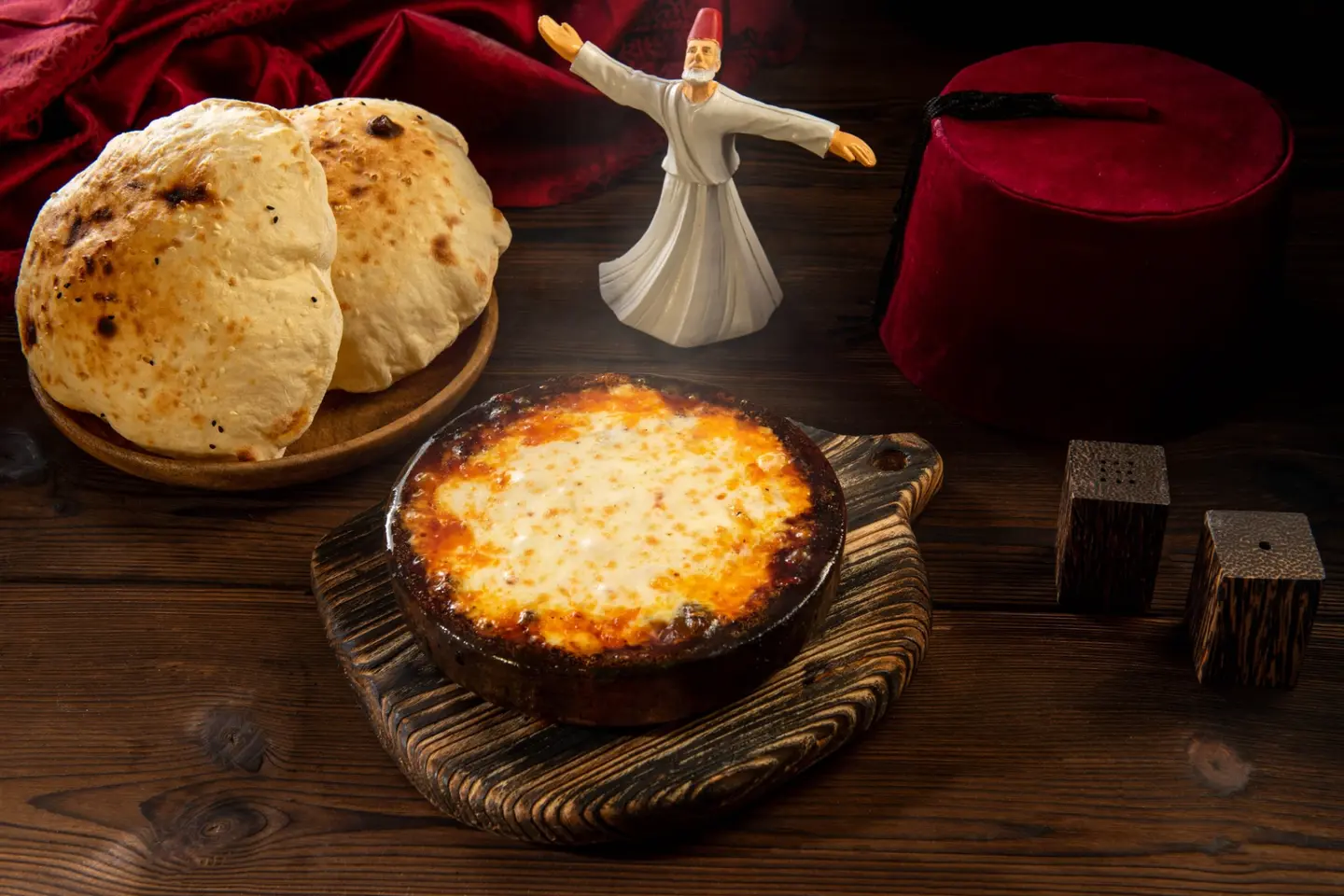 Meat Taajin With Cheese