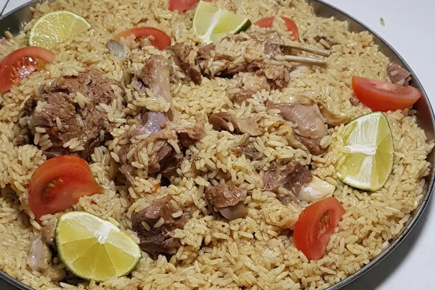 1 Kilo Of Madghout Meat With Porridge