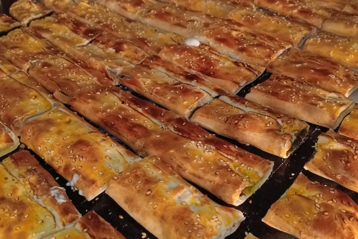 مشكل فطائر وسط