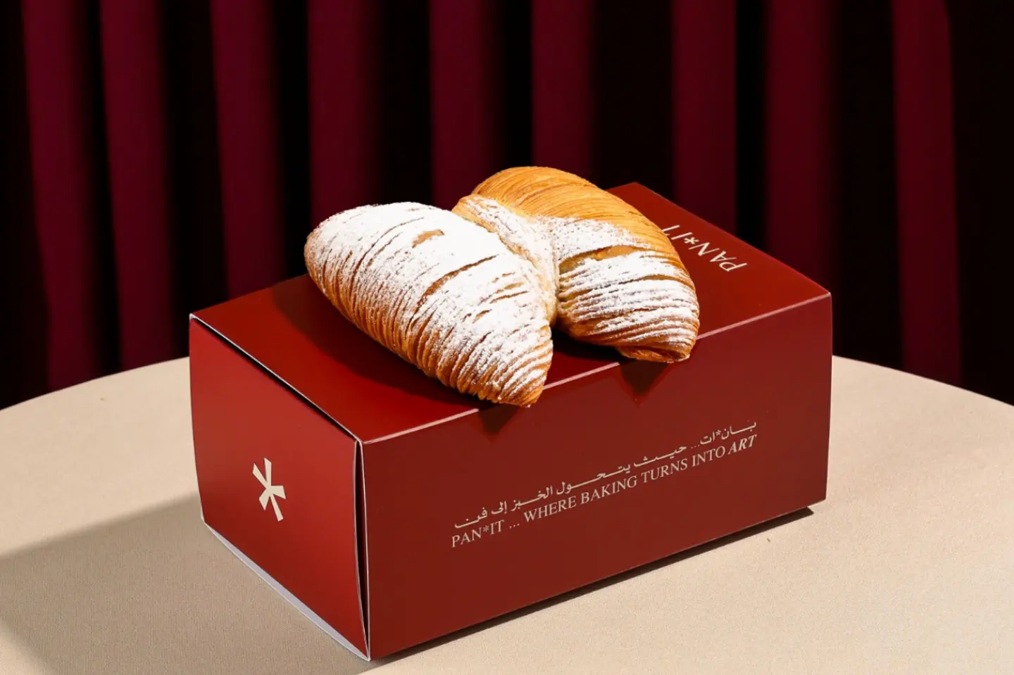 Custard Cruffin With Caramel
