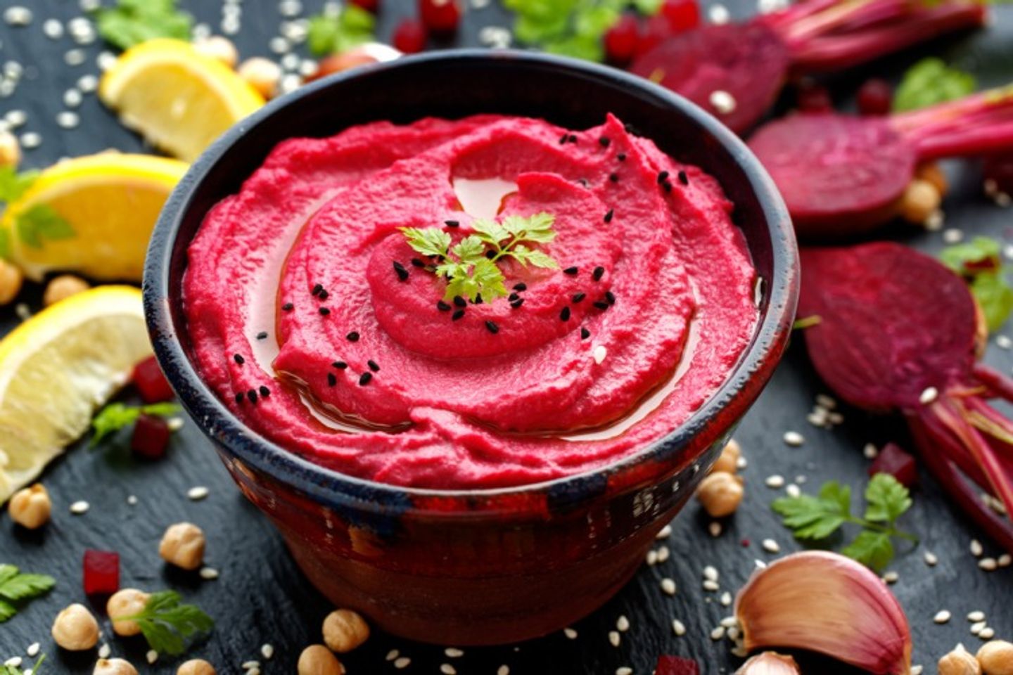 Marinated With Large Beets