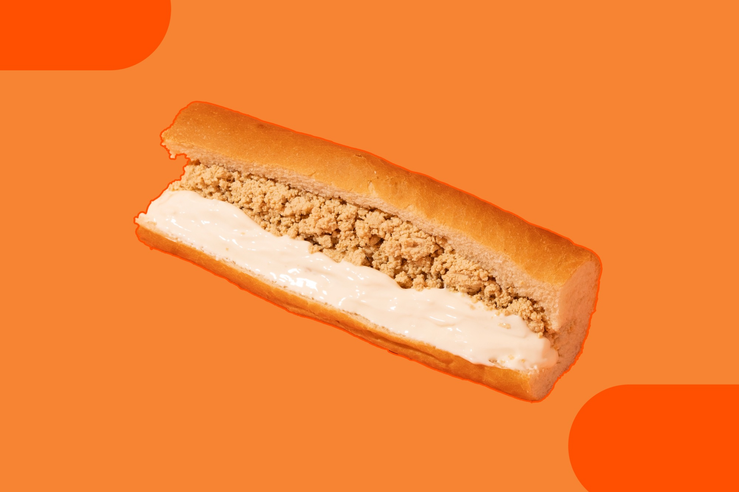 ساندوتش طحينة وجبن