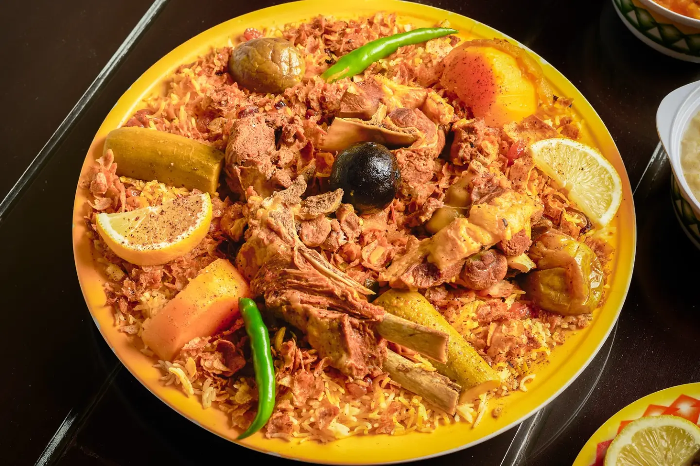 كبسة لحم لبده