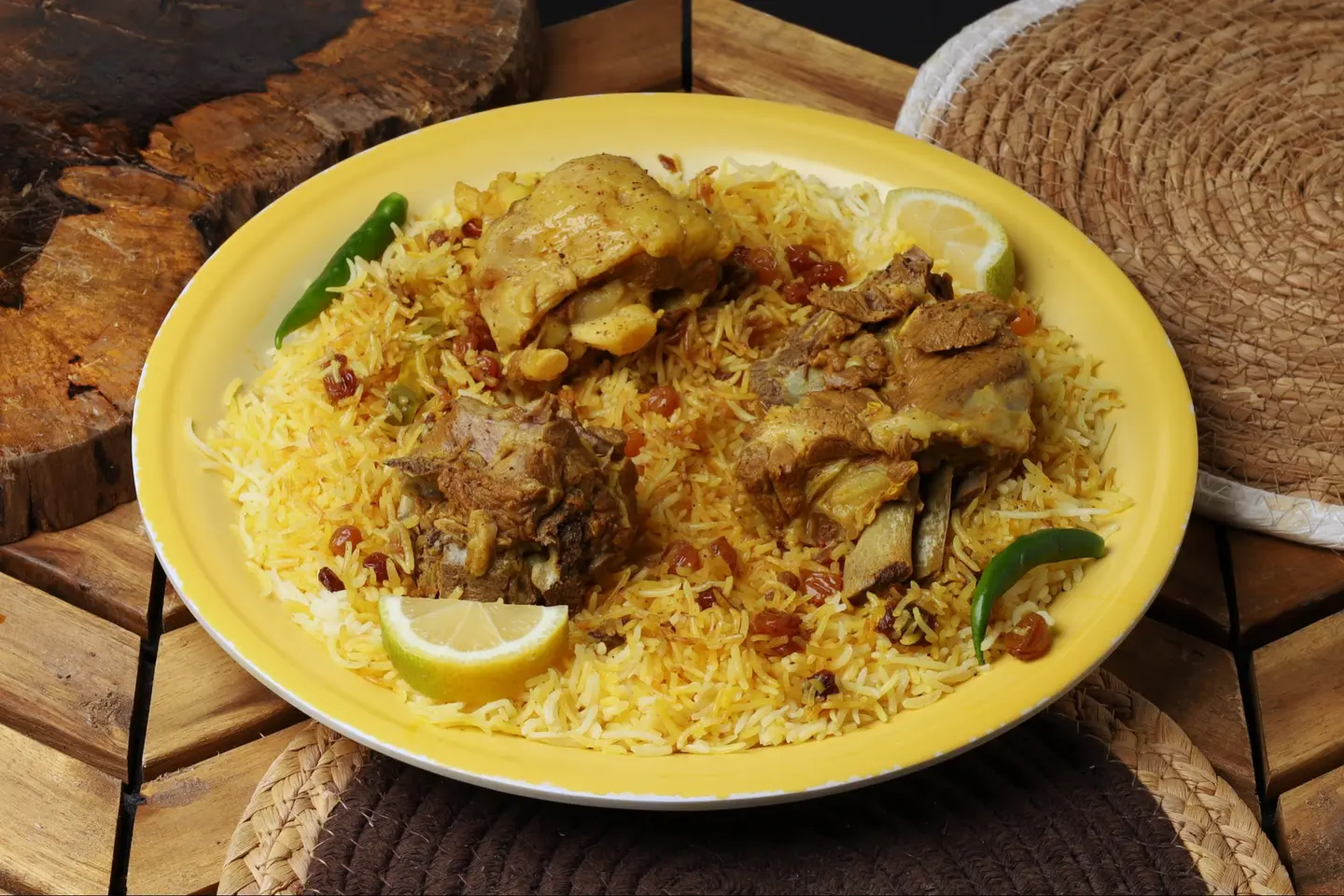 كبسة لحم حايلية