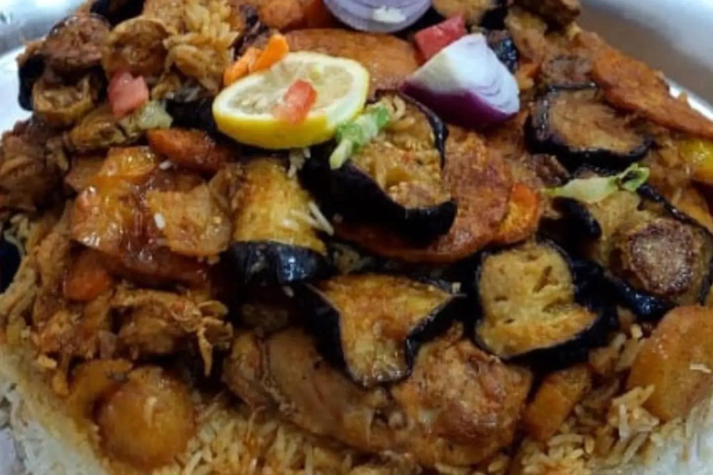 مقلوبة باذنجان