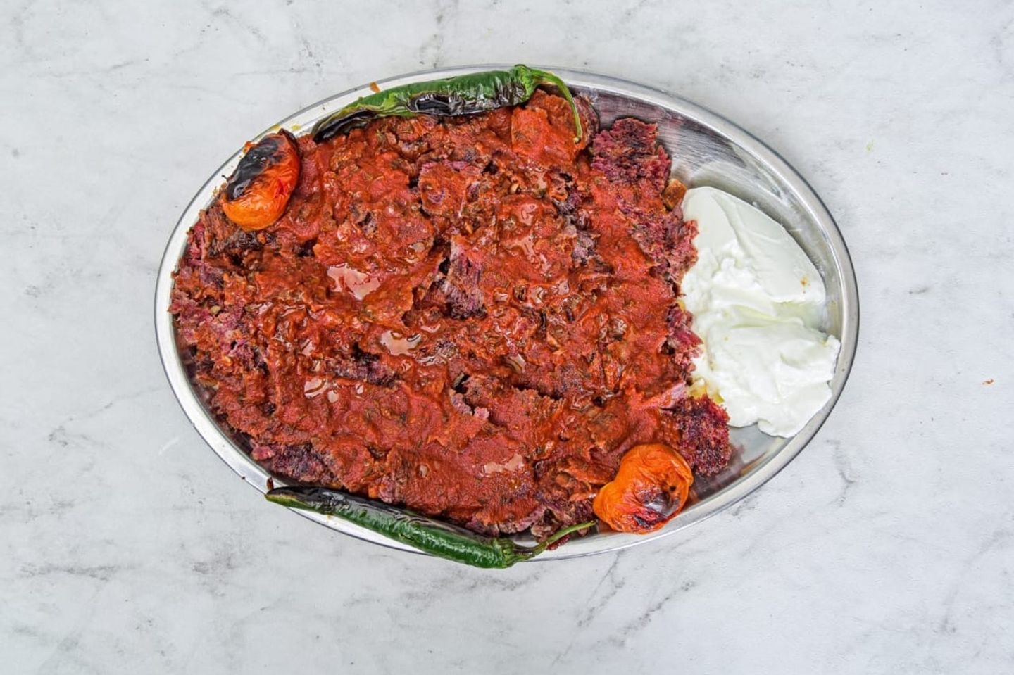 Meat Iskander Shawarma Plate