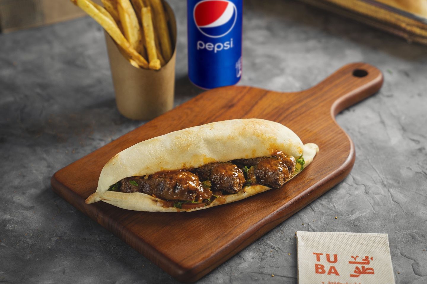 Wajeeh Beef Kofta Sandwich
