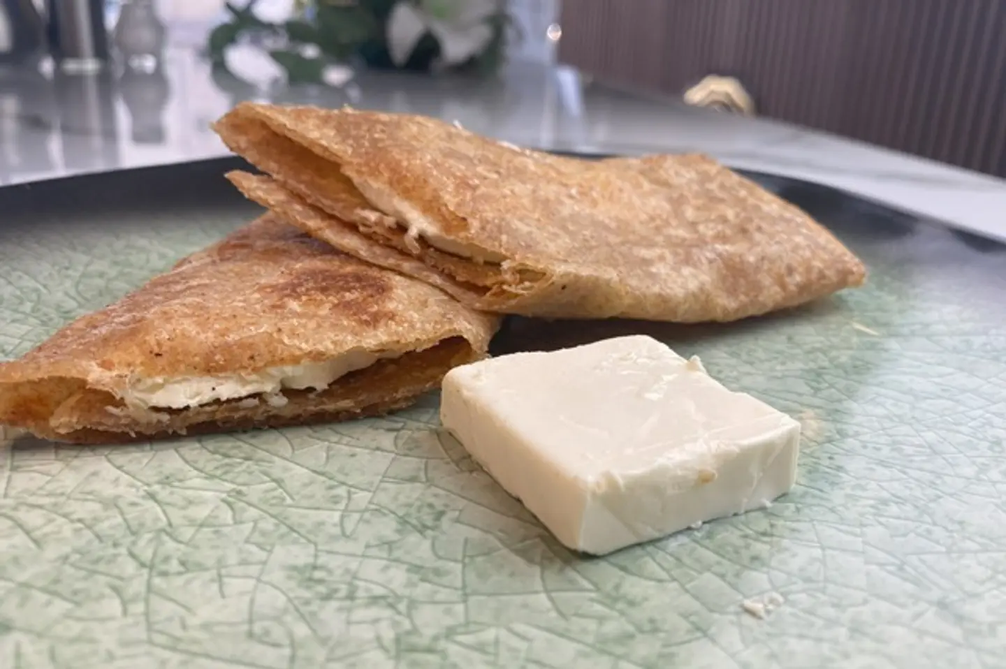 Kiri Cheese Pie With Halawani Jam