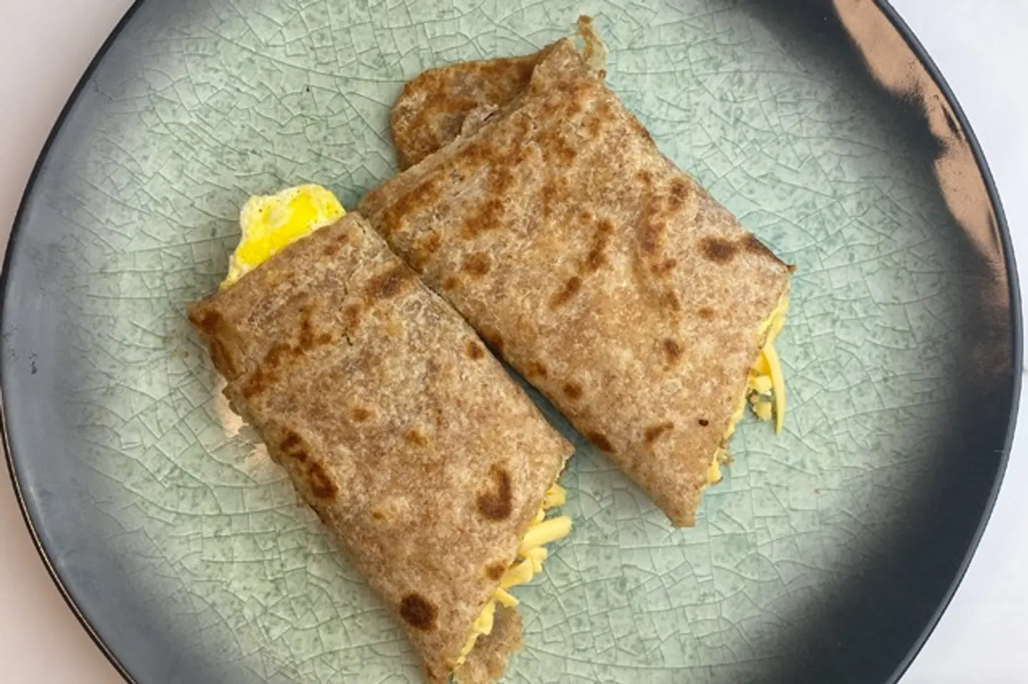 Double Eggs With Two Cheese Pie