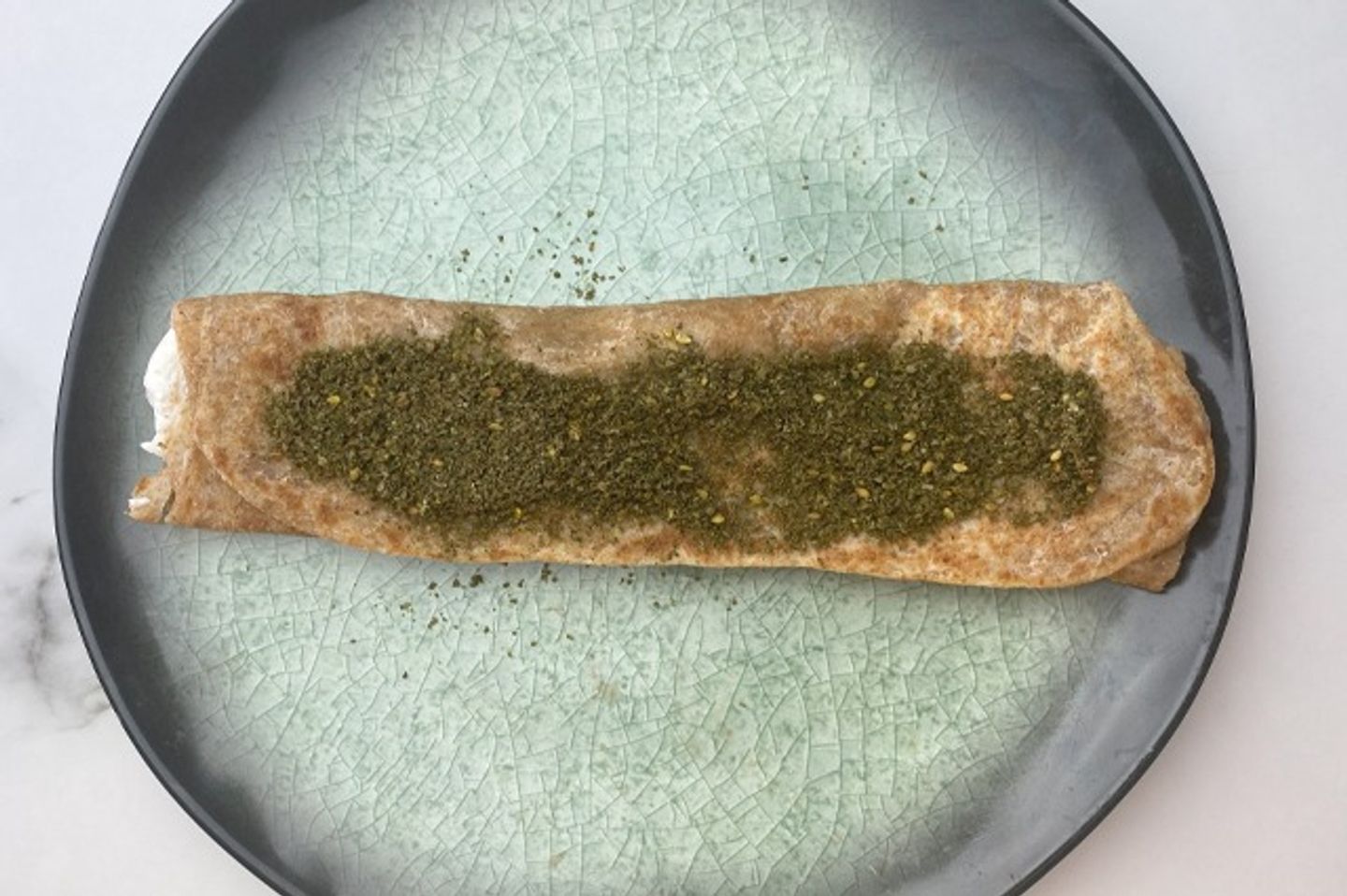 فطيرة جبنة وزعتر