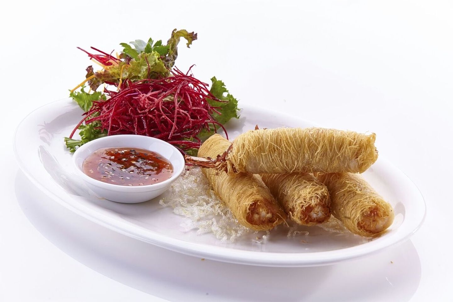 Shrimp With Kunafah