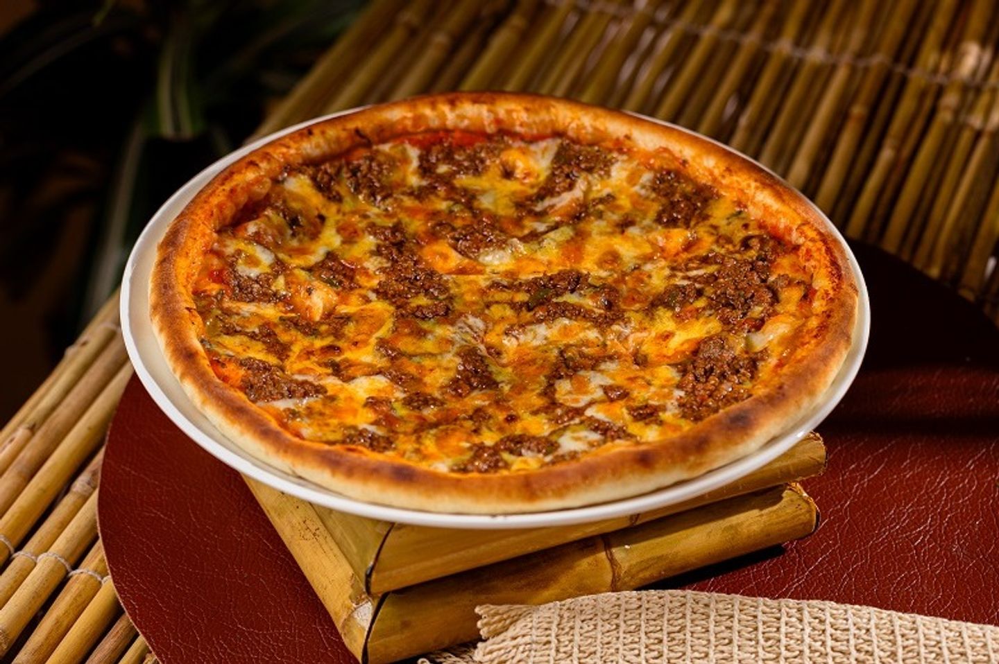 Smoked Beef Pizza