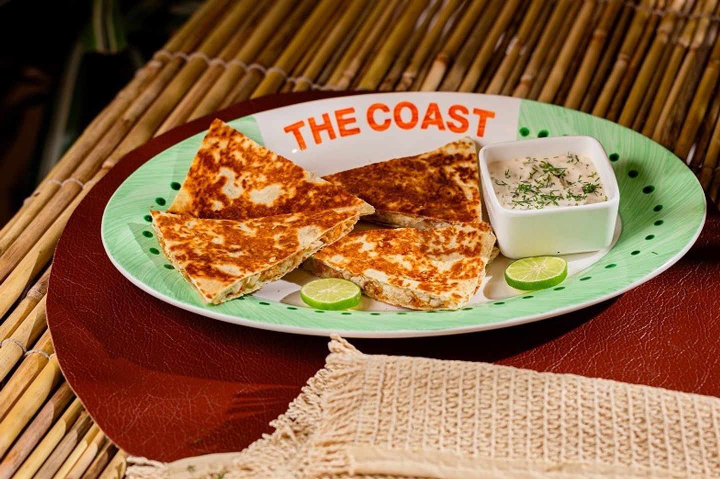 Fried Chicken Quesadilla