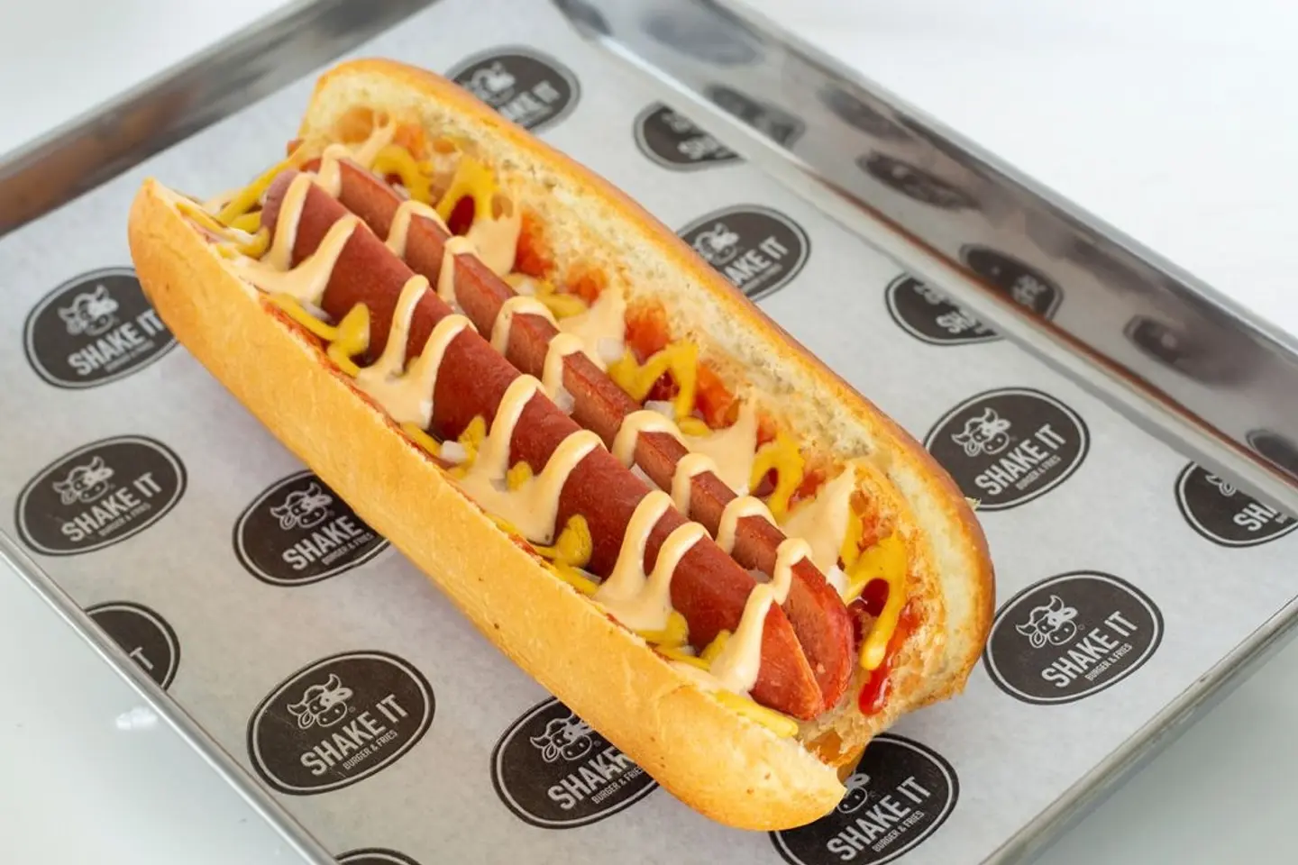 Shake It Hotdog Sandwich