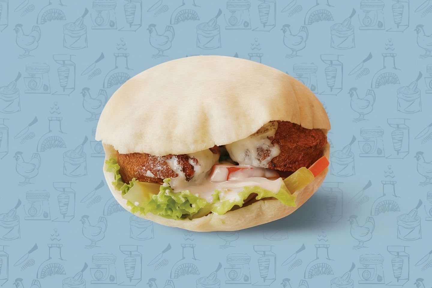 Flafel Sandwich