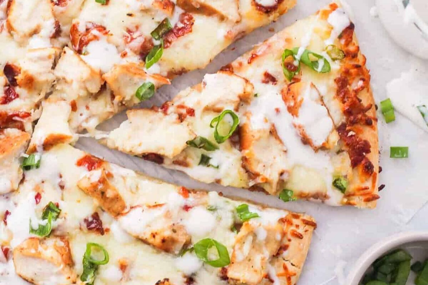 Chicken Ranch Pizza
