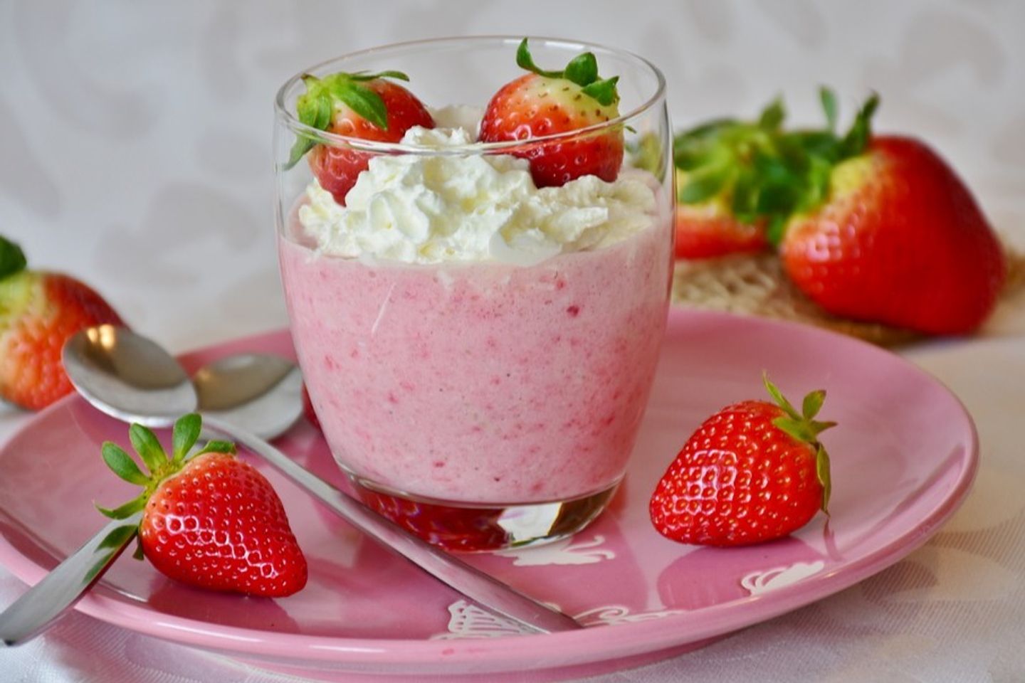 Ice Cream Shake Strawberry