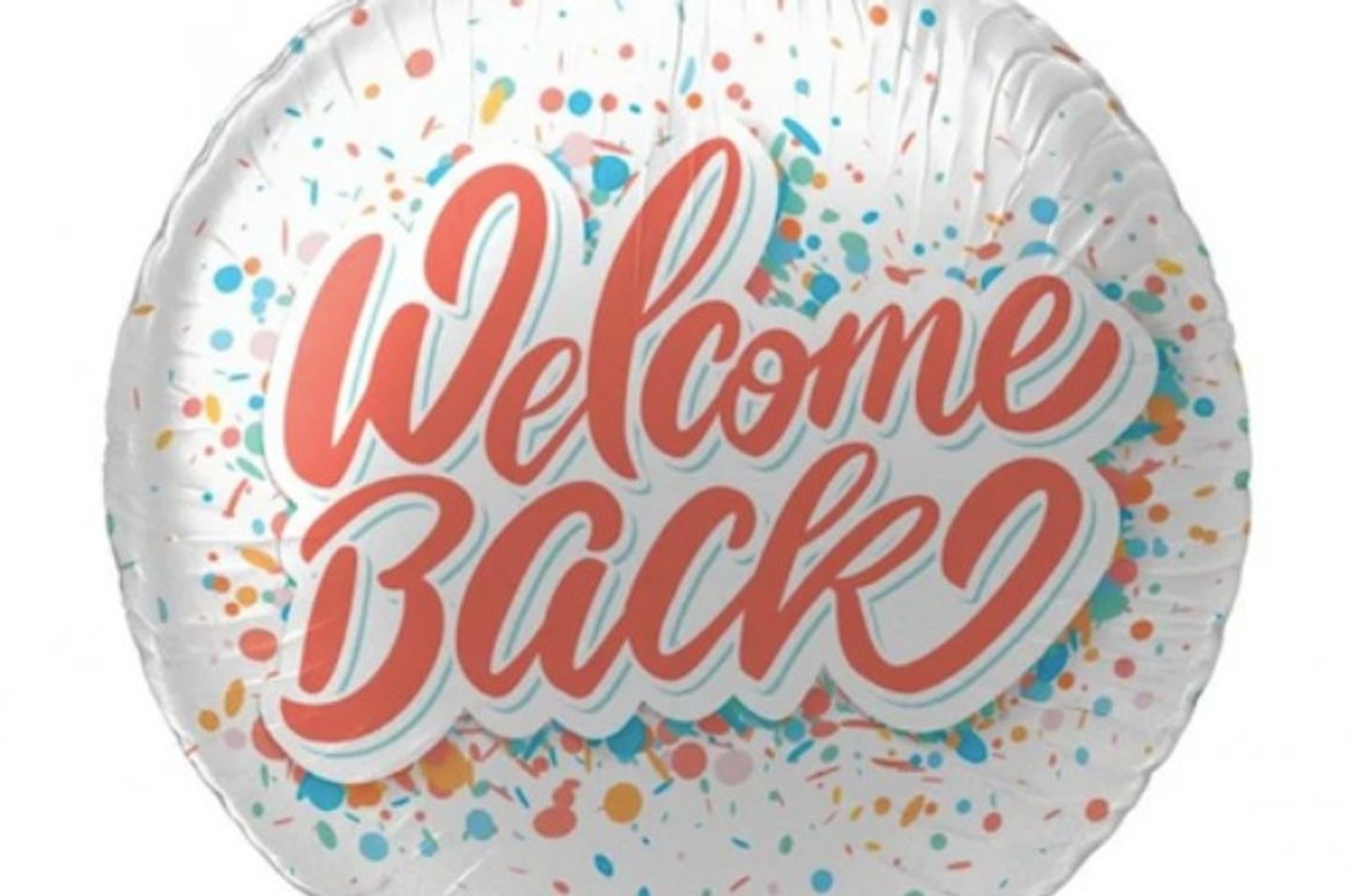 Welcome Back Balloon