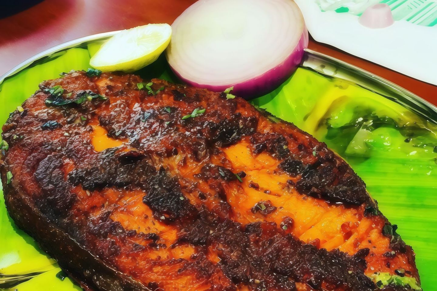 وجبات سمك كنعد مقلي