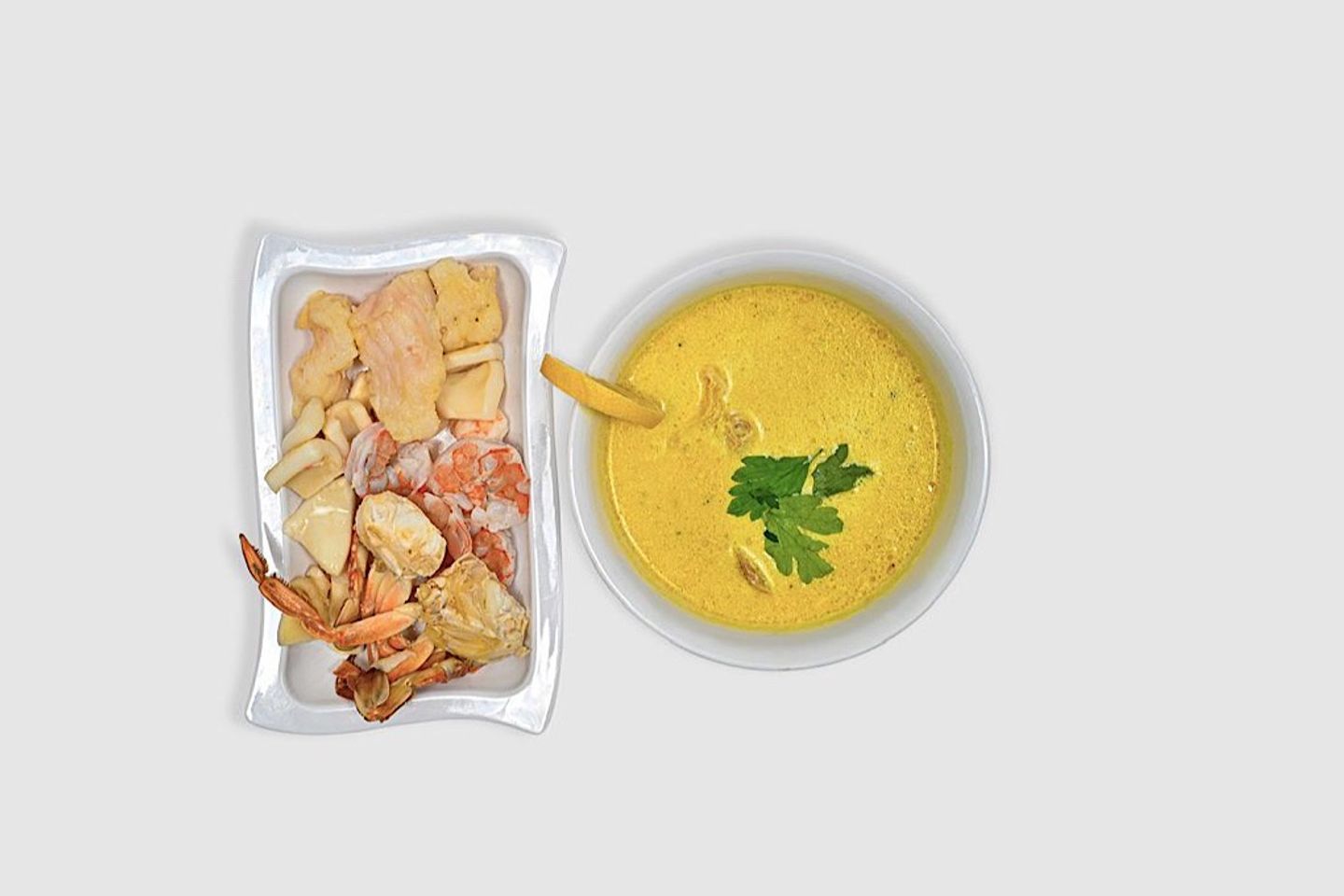 شوربة سي فود كريمي - حجم صغير