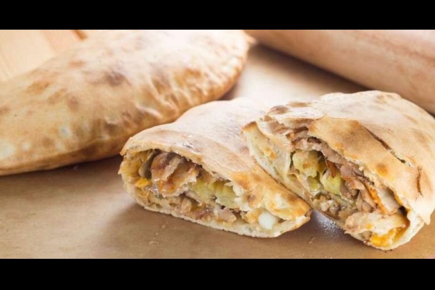 شطيرة شاورما - فطيرة شاورما