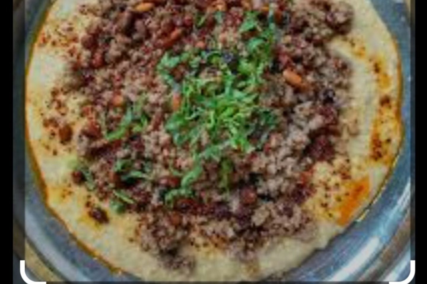 حمص كباب باللحم