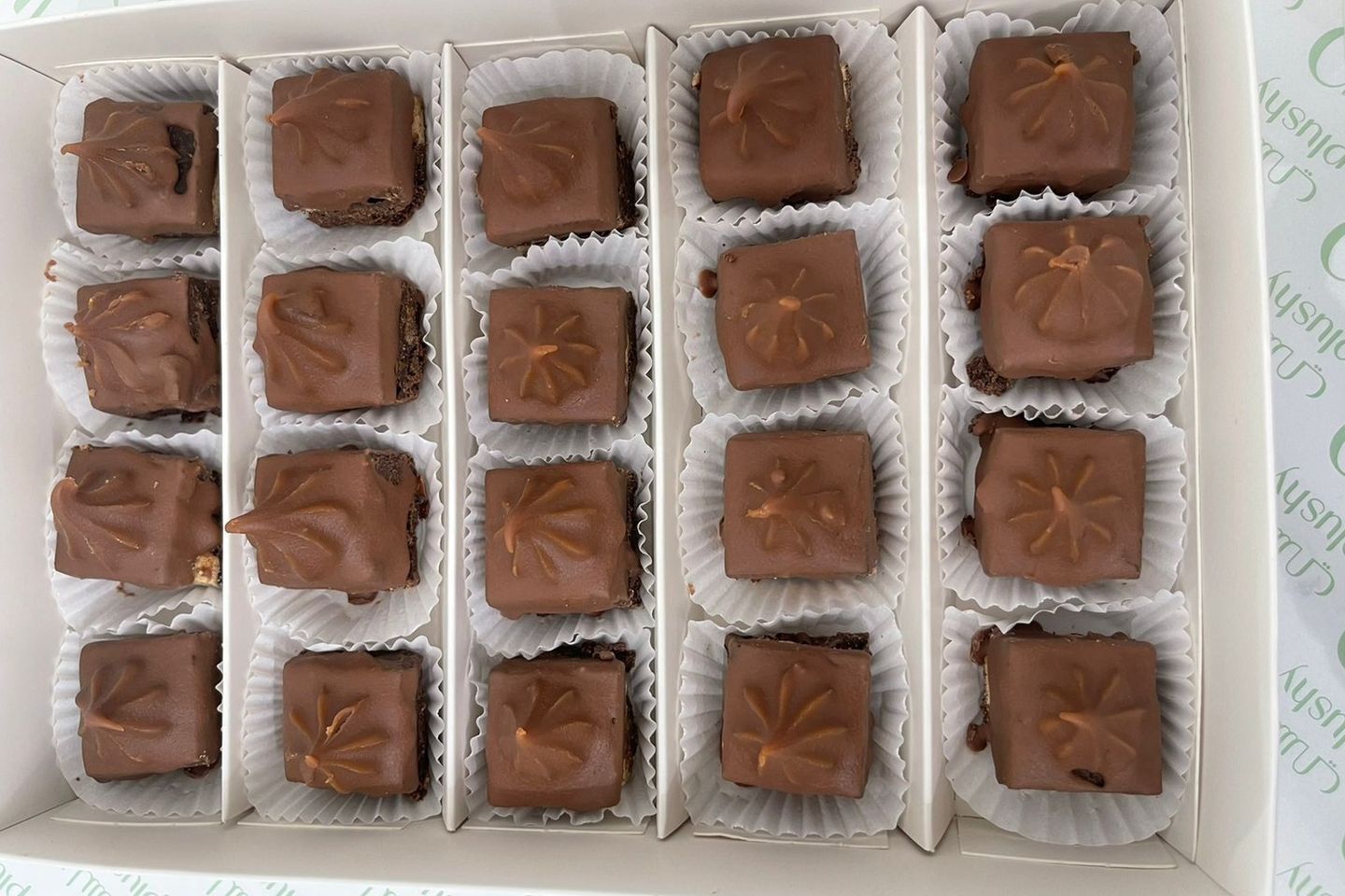 براونيز كيك كراميل