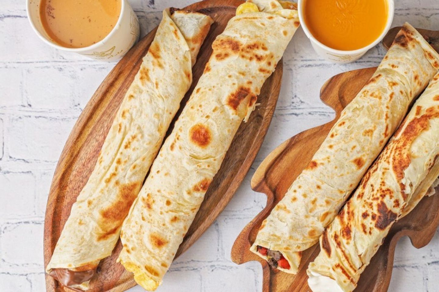 Chapati Eggs Cheddar Chees