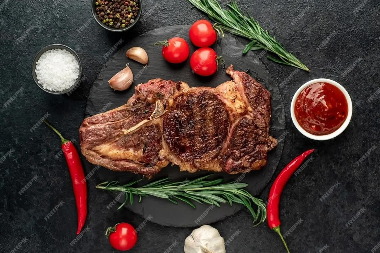 Meat Steak With Bone