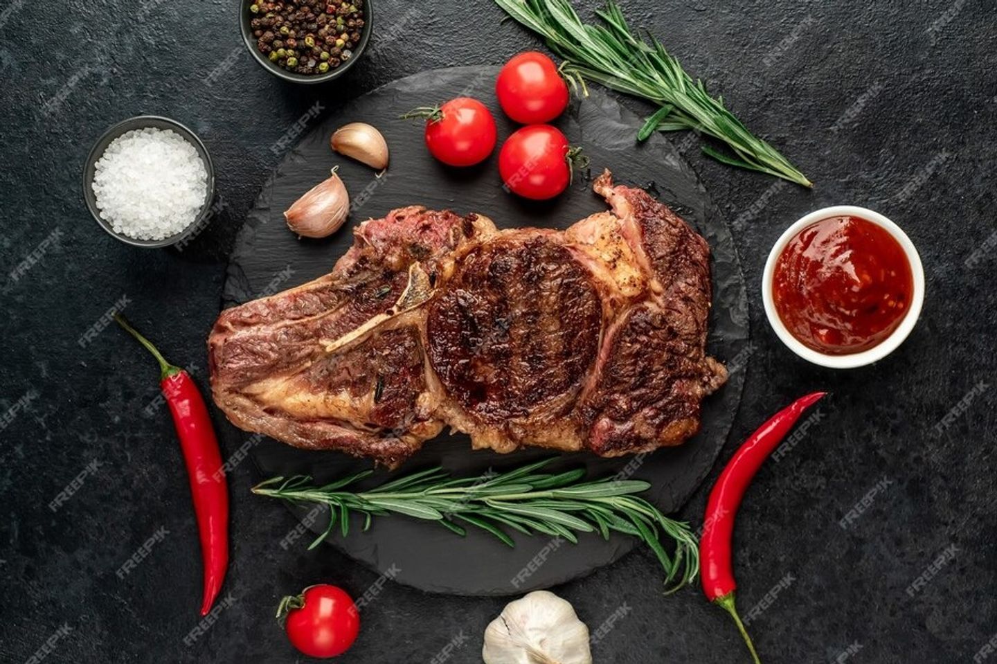 Meat Steak With Bone