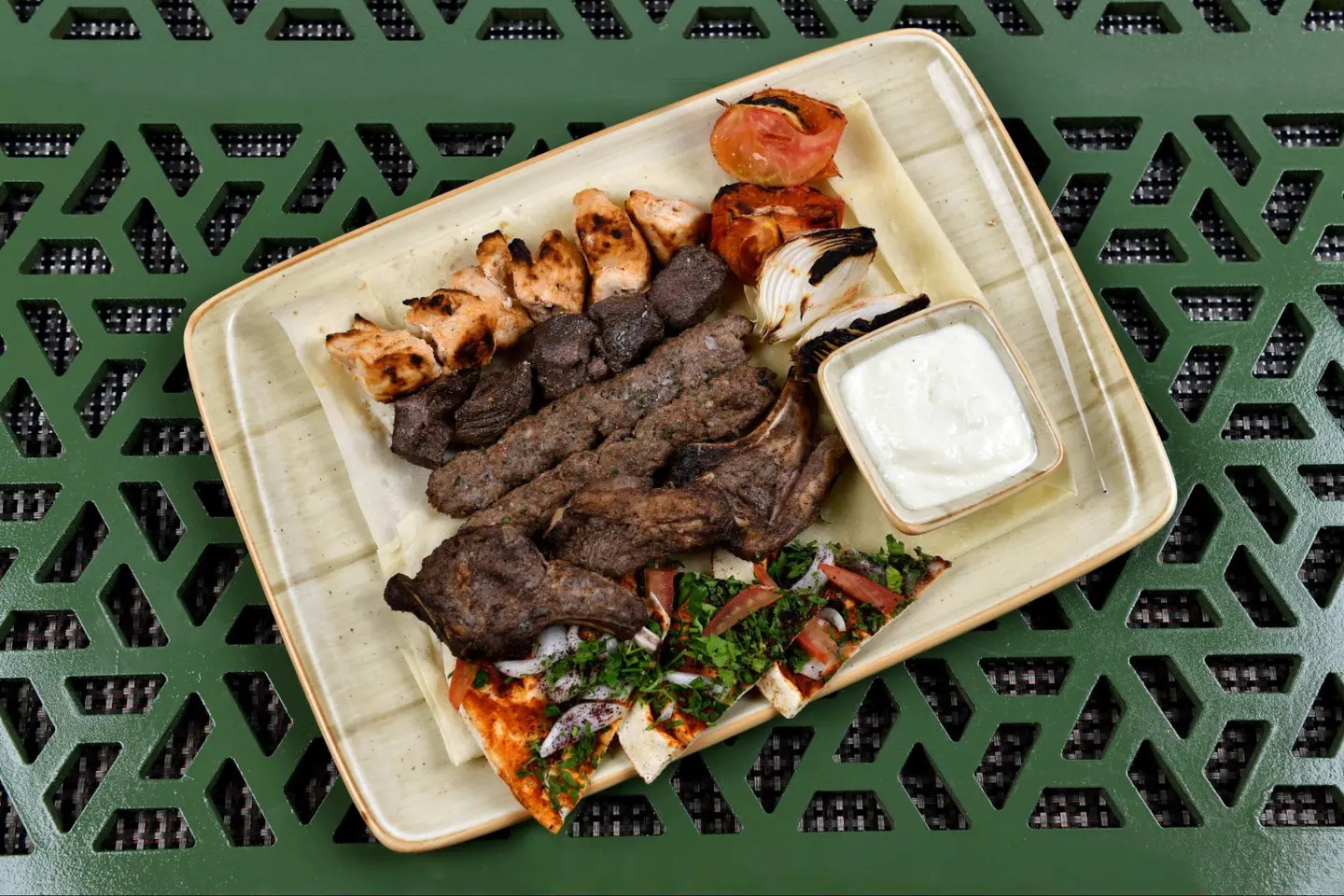 Mixed Grill With Lamb Chops