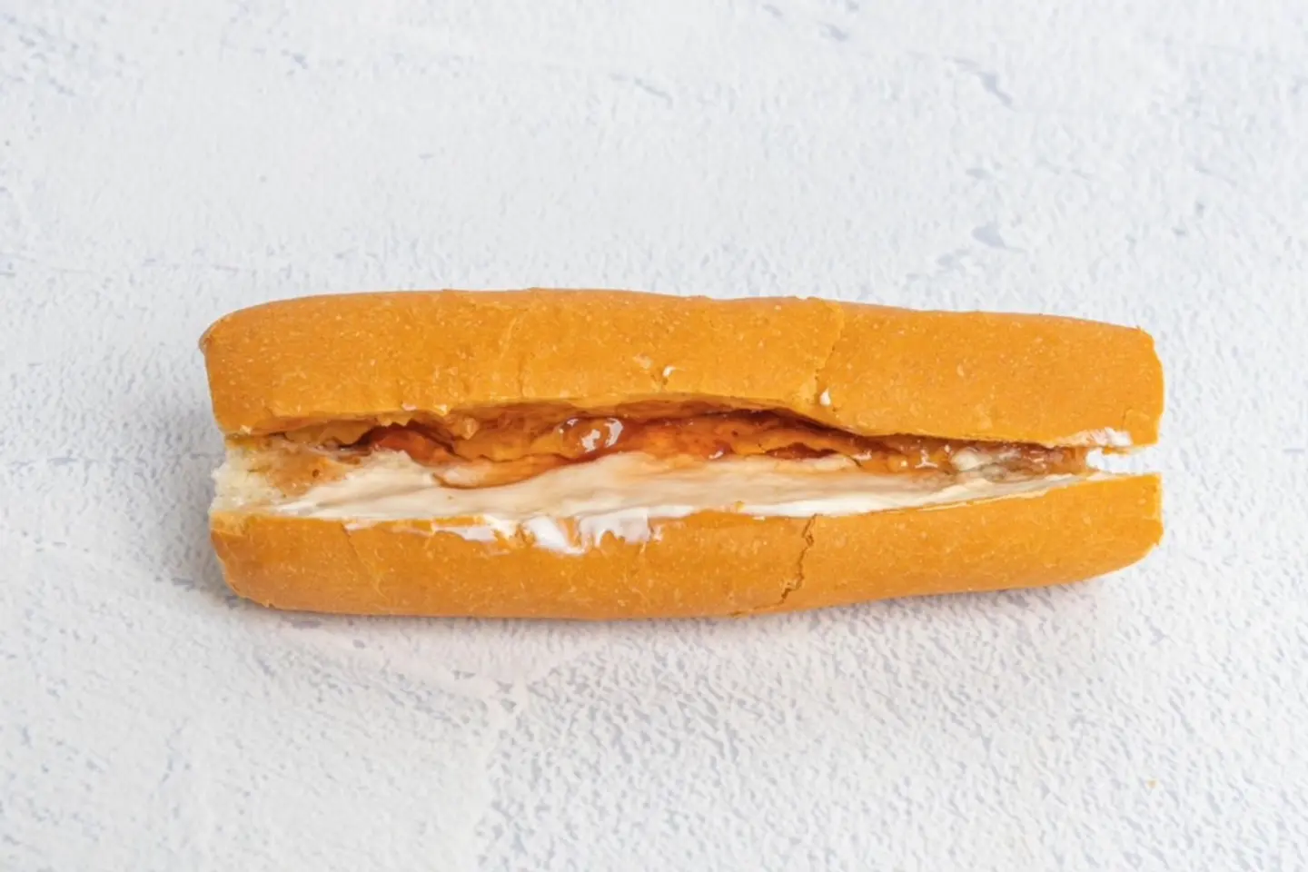 ساندوتش جبنه ومربى وزبده