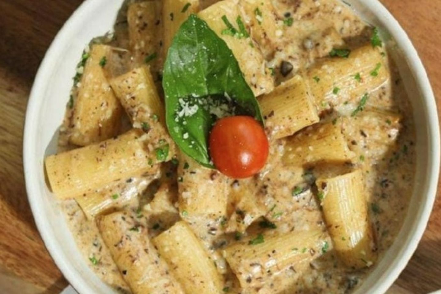 Rigatoni Truffle Brisket