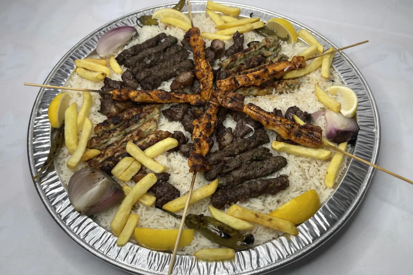 طبق عربى الكانون