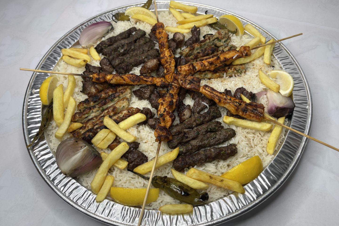 طبق عربى الكانون
