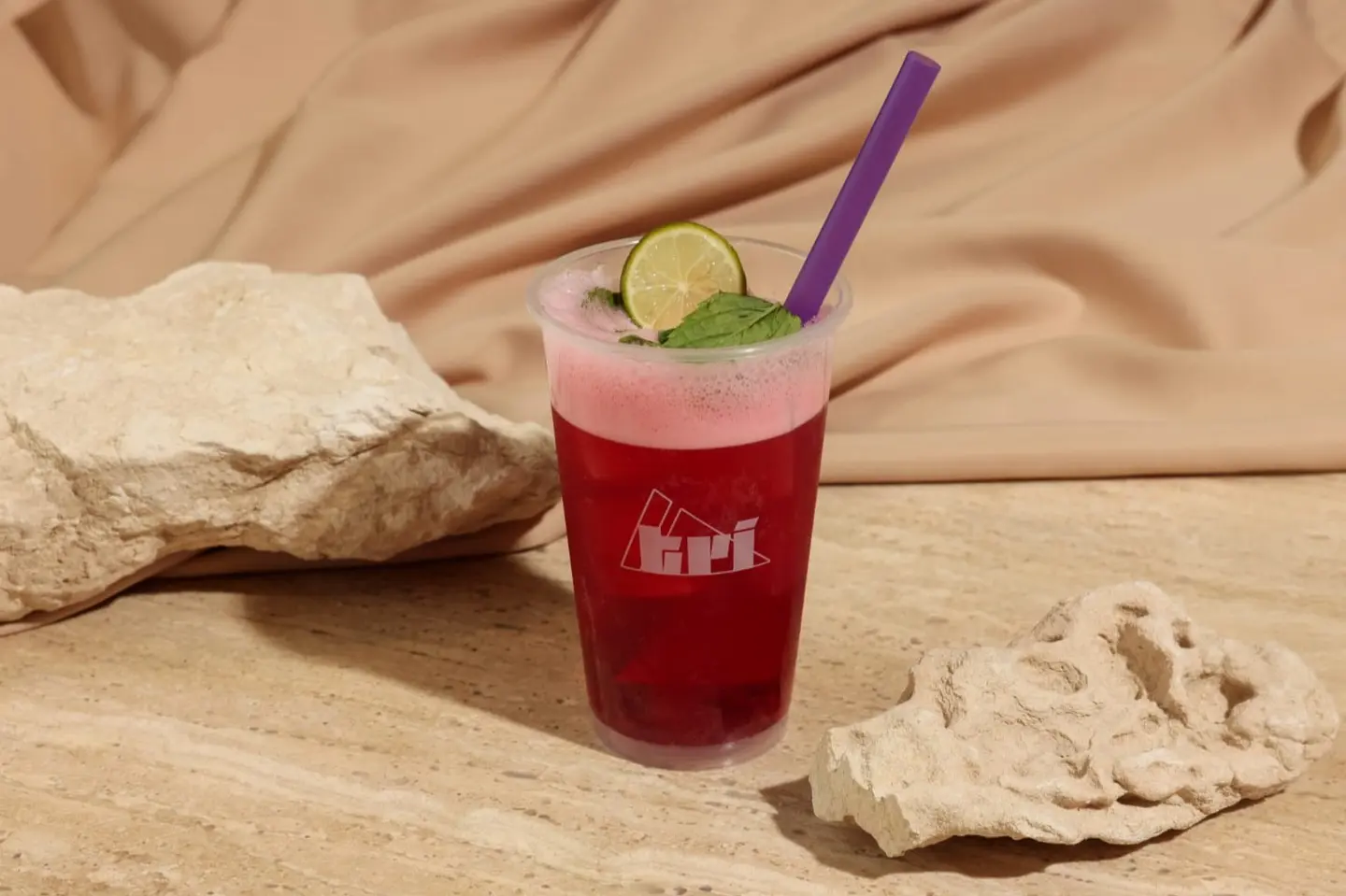 Iced Nitro Raspberry Tea