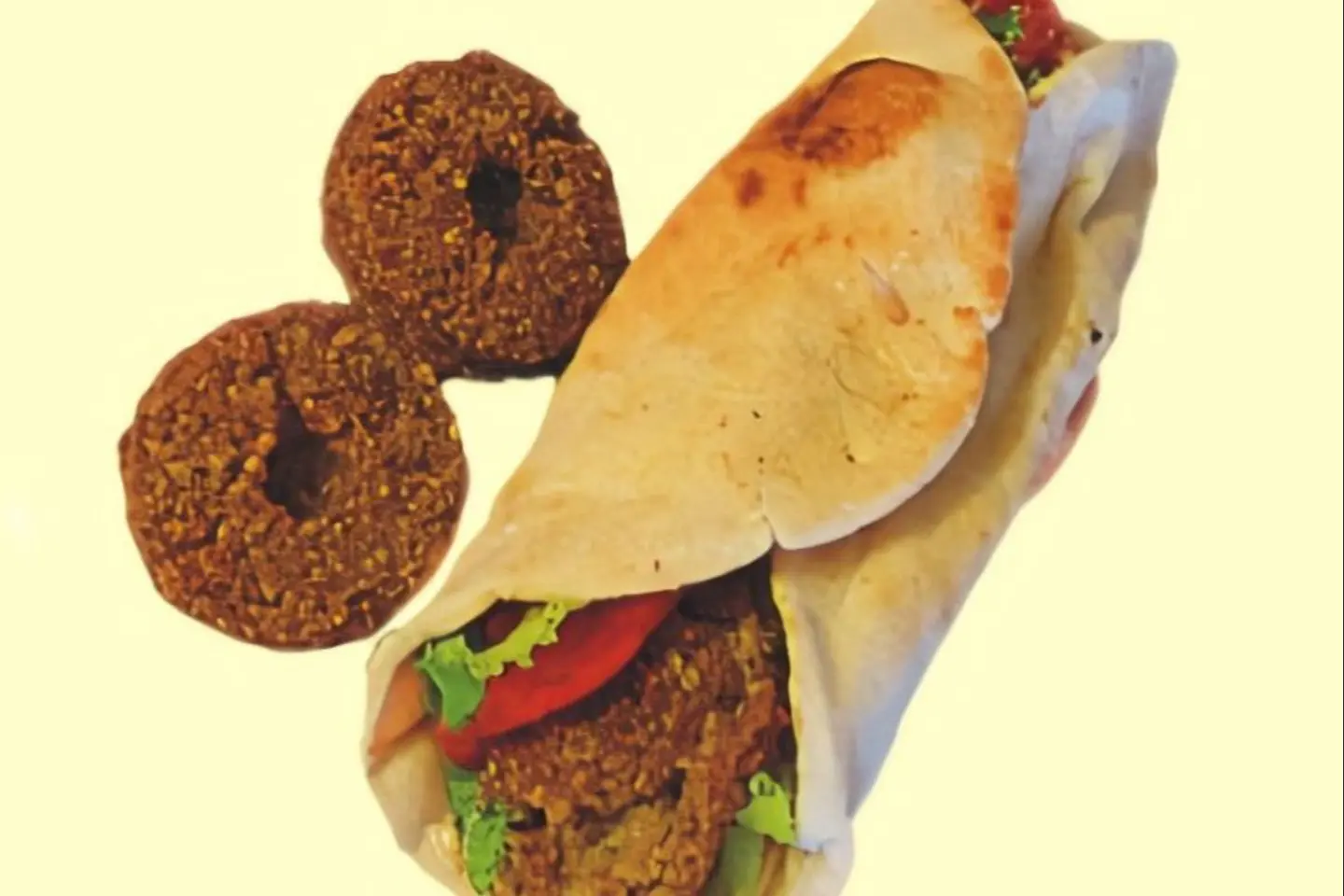 Mixed Falafel Sandwich