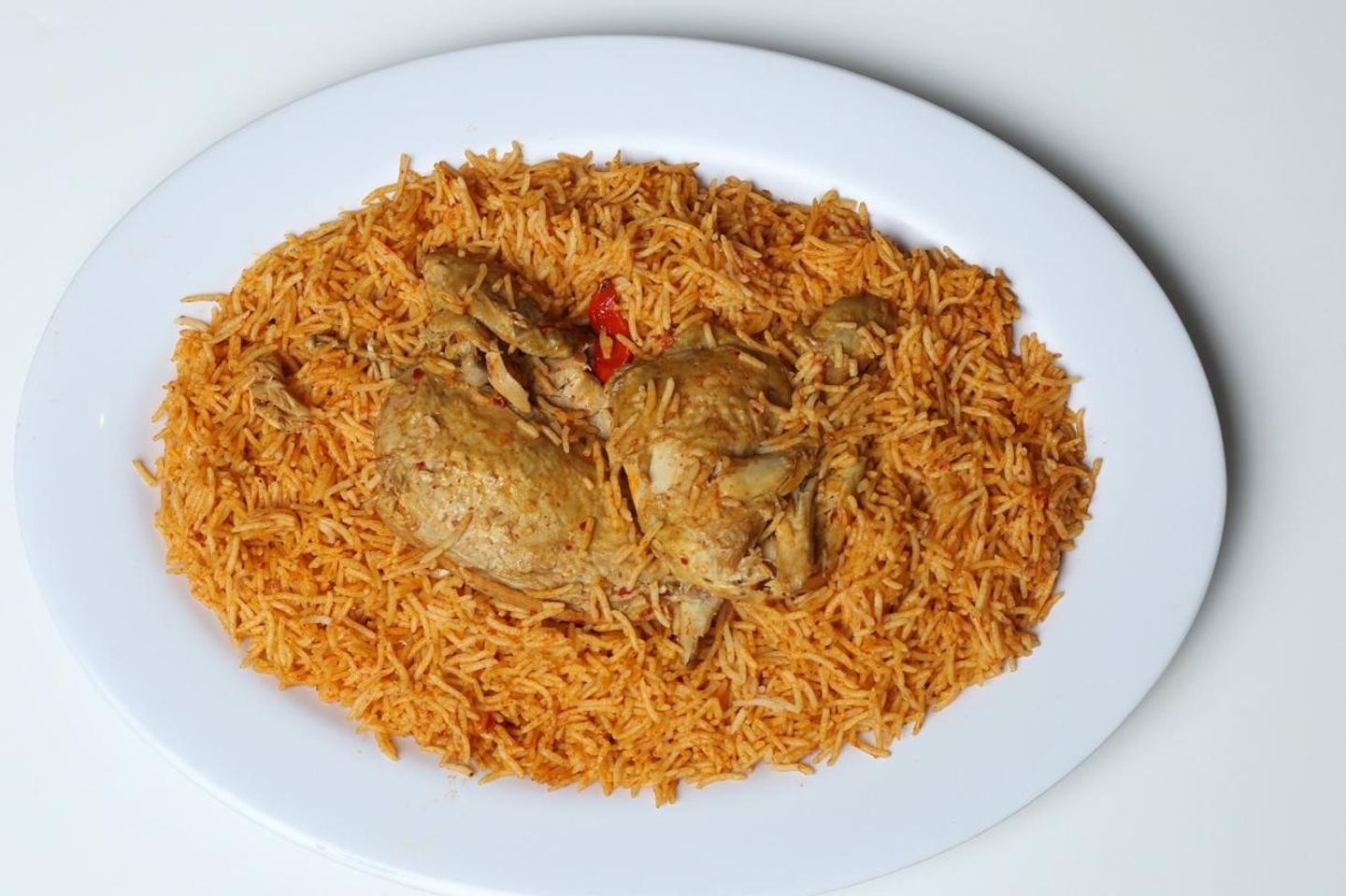 نصف دجاج مضغوط