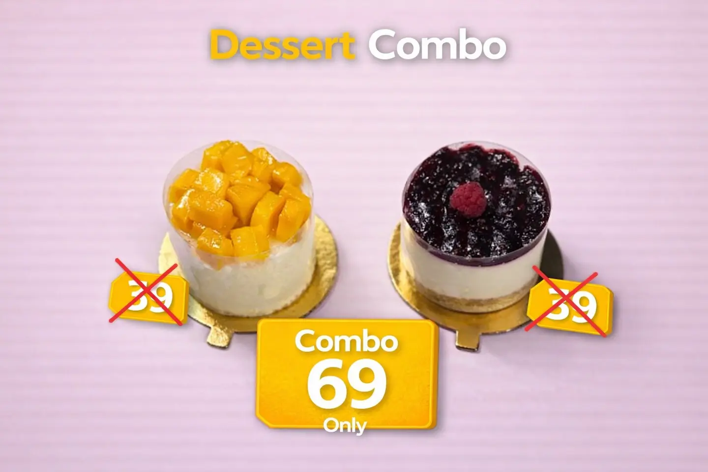 Sweet Cheesecake Combo
