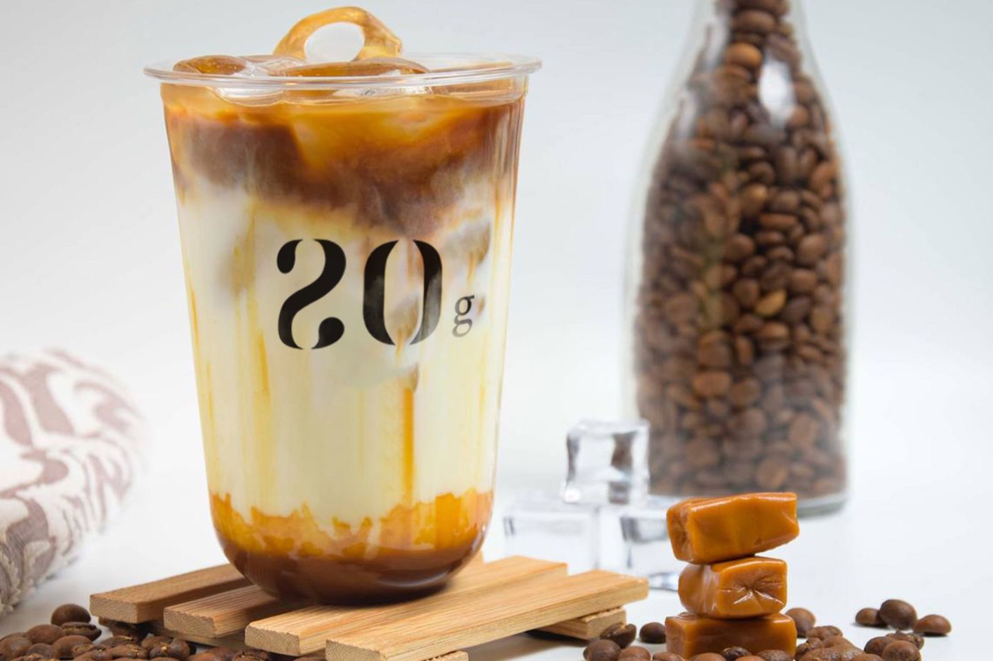 Cold Caramel Latte