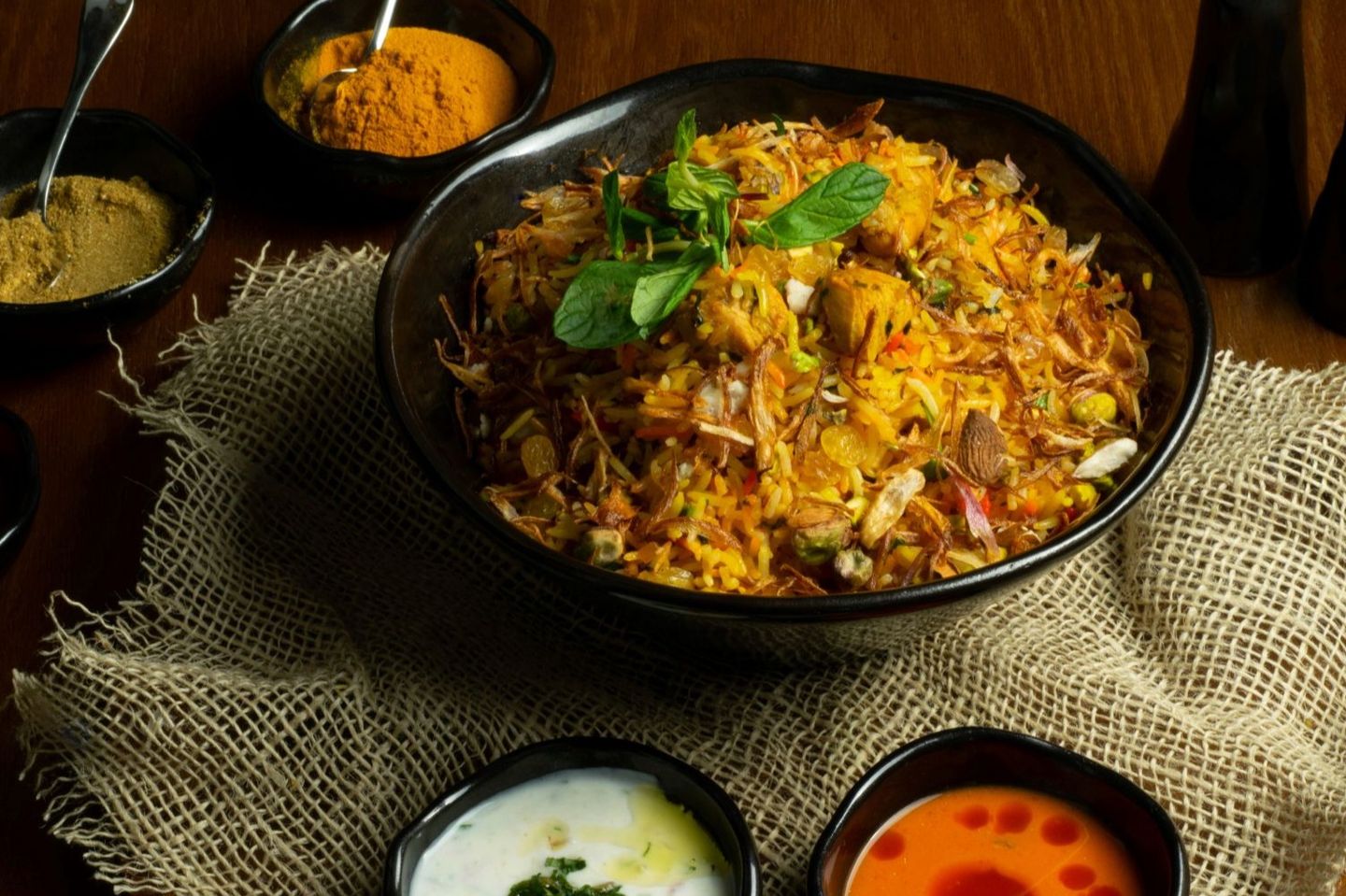 برياني بالدجاج