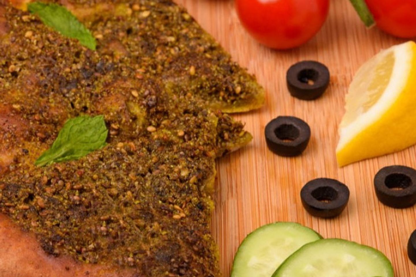فطائر الزعتر - زعتر سادة