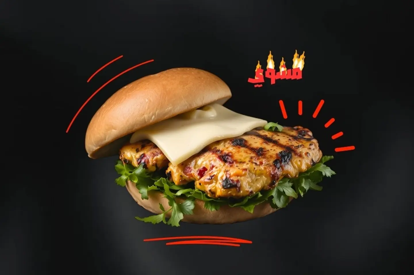 Grilled Chicken Burger
