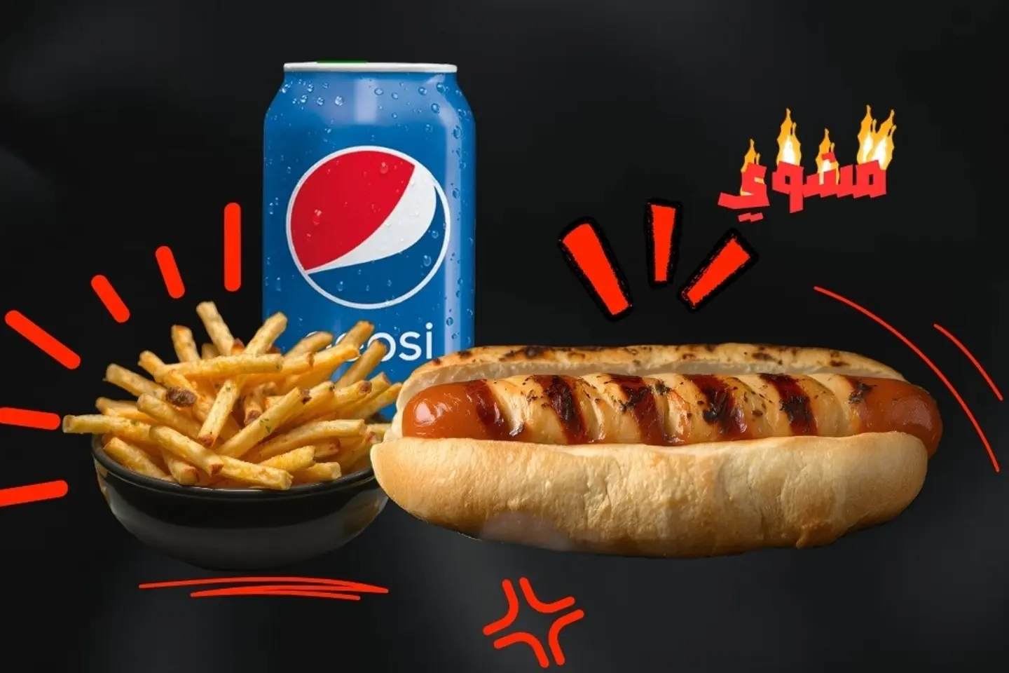 Hot Dog Meal