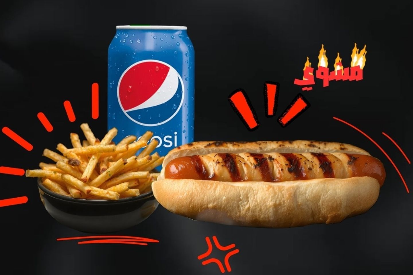 وجبة هوت دوق