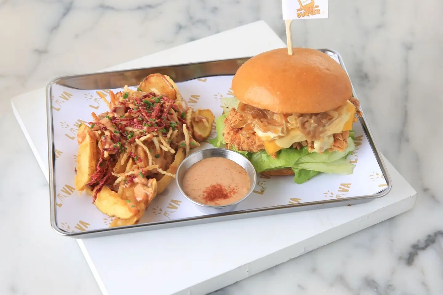 Bee Mustard Burger